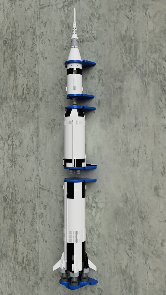 Nástěnný držák pro Lego Saturn V