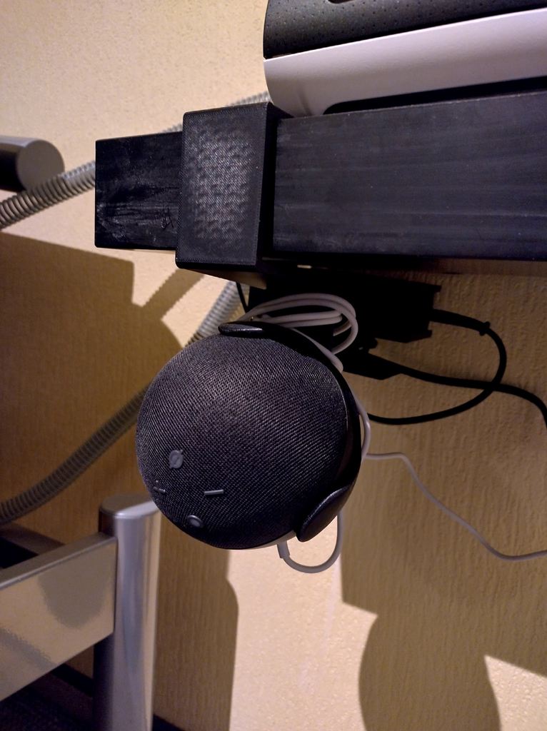 Držák Amazon Echo Dot 5. generace pro polici IKEA Lack
