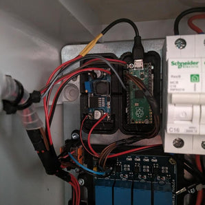 Montážní adaptér na DIN lištu pro Raspberry Pi Pico