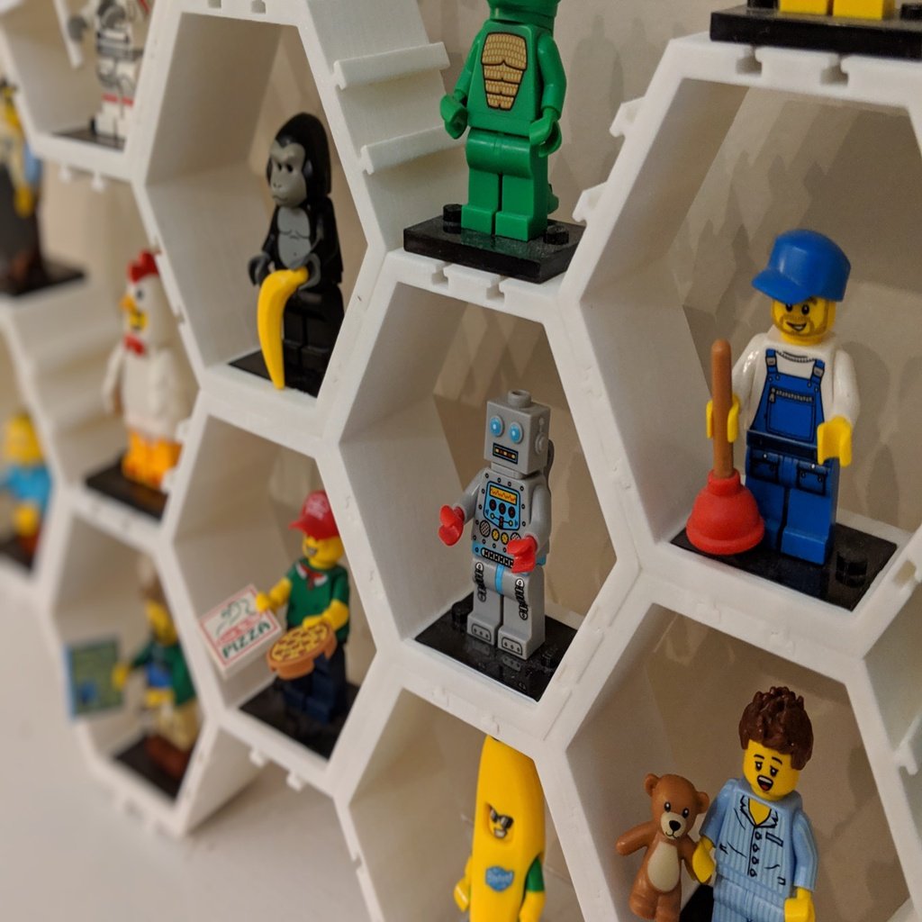 Hexagon Minifigure Výstavní systém