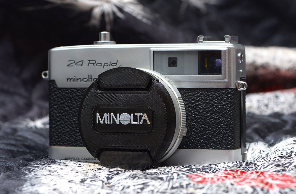 54mm krytka objektivu fotoaparátu pro NIKON / CANON / MINOLTA / všechny modely