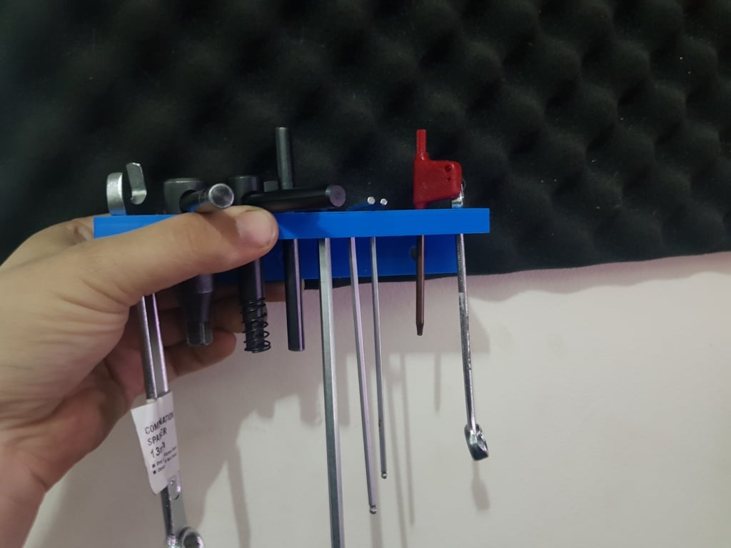 Držák nářadí pro mini soustruh s montáží na stěnu