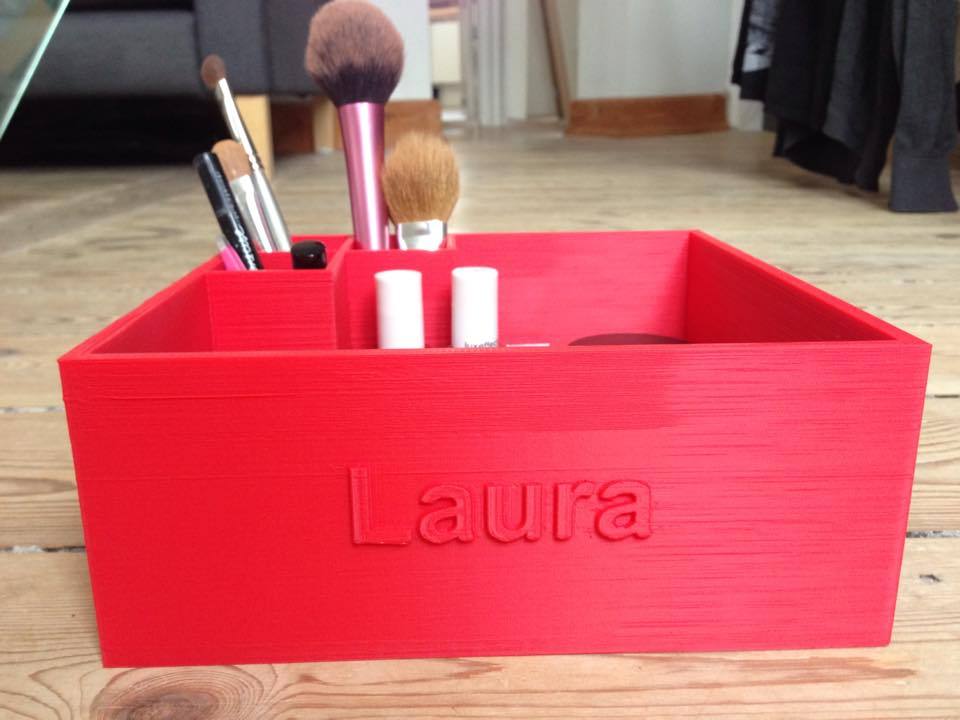 Personalizovaná krabička na makeup se jménem