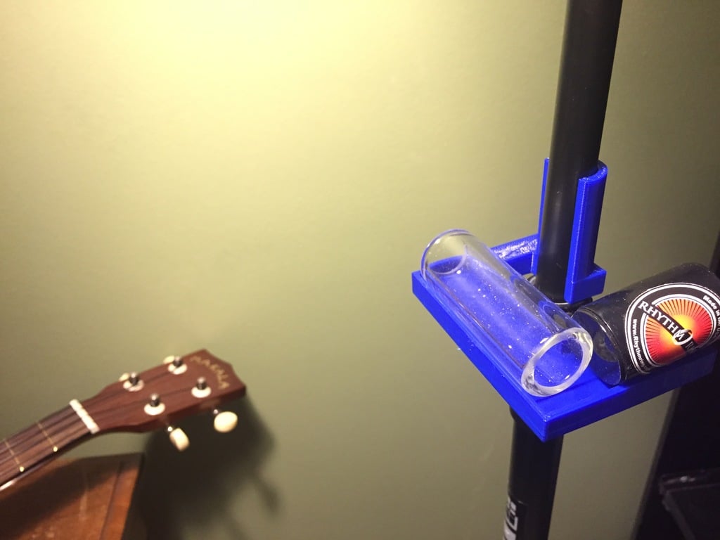 Držák mikrofonního stojanu / držák příslušenství pro Dobro, Banjo, kytaru a mikrofon