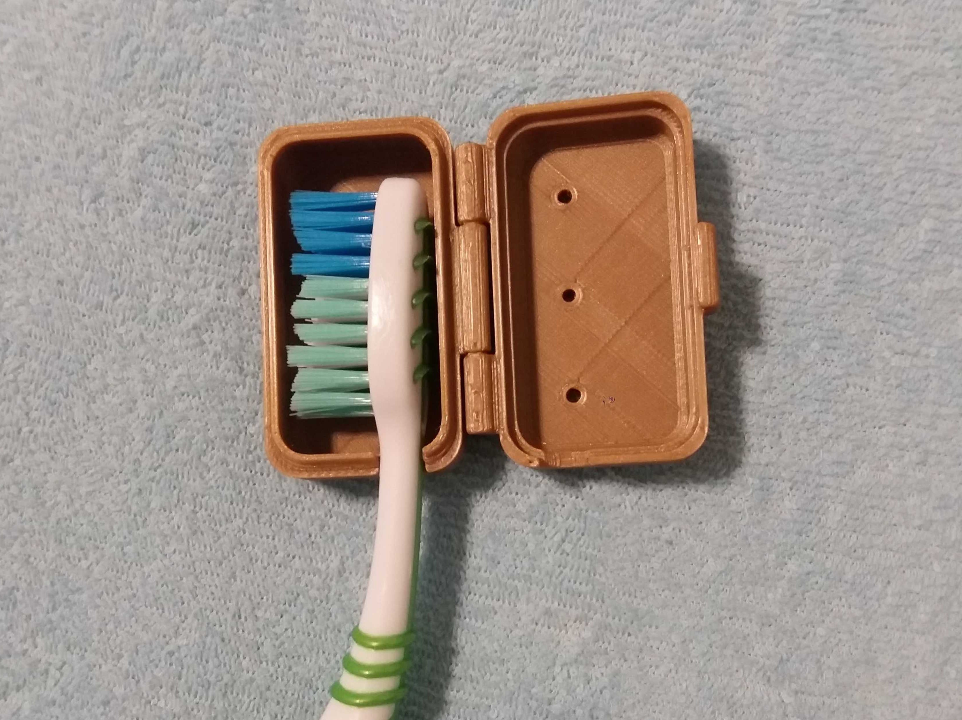 Menší pouzdro na zubní kartáček pro cestování a skladování