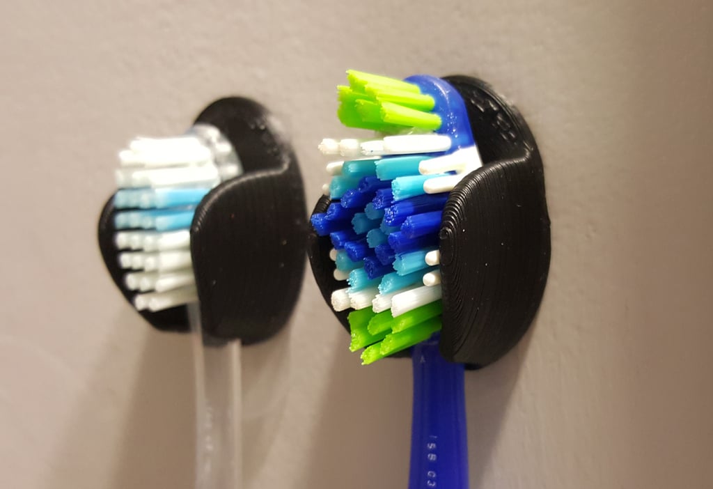 Elegantní držák na zubní kartáčky do koupelny