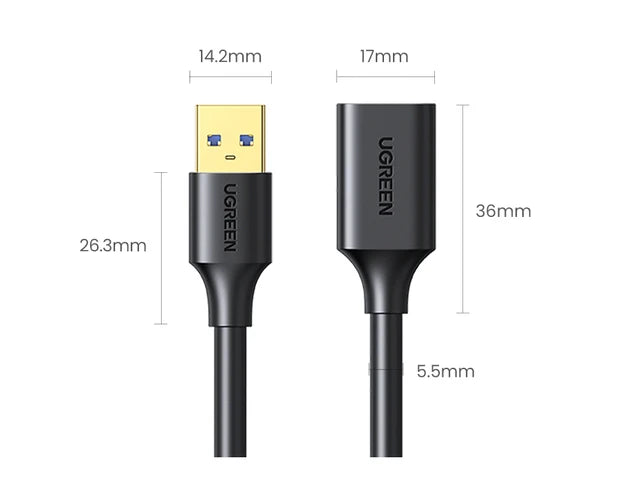 Držák/Organizér pro prodlužovací kabely Ugreen USB 3.0