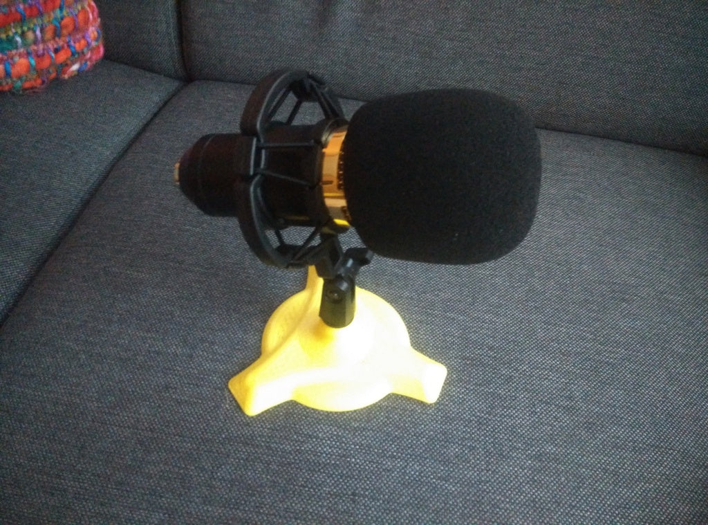 Mikrofonní stojan s držákem na stativ pro kondenzátorový mikrofon BM-800