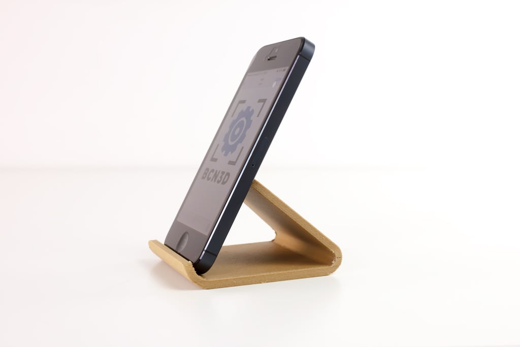 Univerzální držák telefonu na stůl s bambusovou výplní