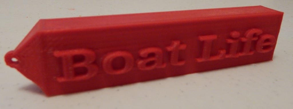 Plovoucí kroužek na klíče &quot;Boat Life&quot; pro lodě a vodní sporty
