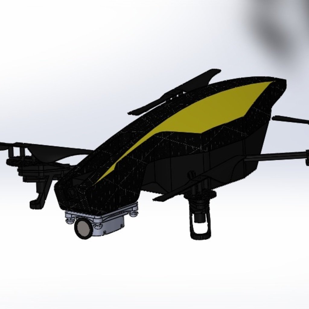 Antivibrační držák kamery pro dron Parrot Ar 808 #18
