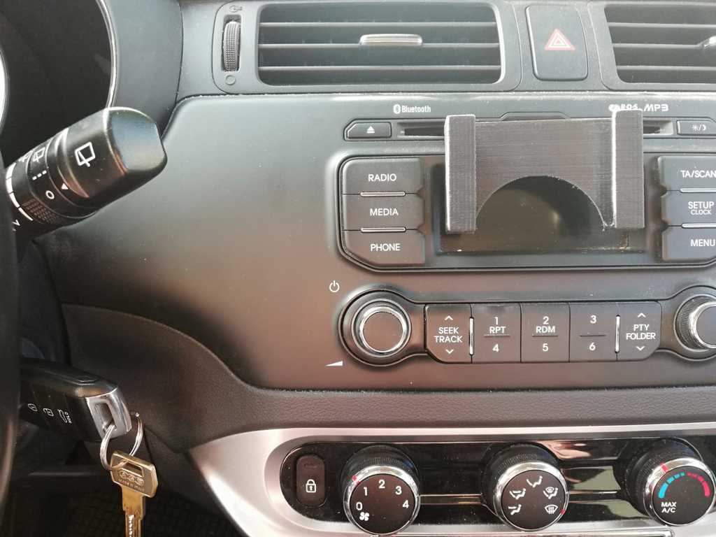 Držák na telefon do auta pro přihrádku na CD (kompatibilní s Xiaomi mi A2 Lite a Huawei P20)