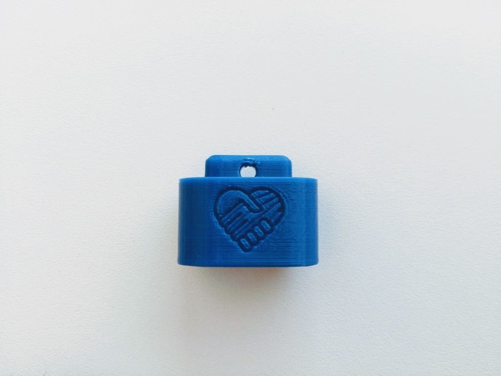 e-Nable nástěnný držák na klíče