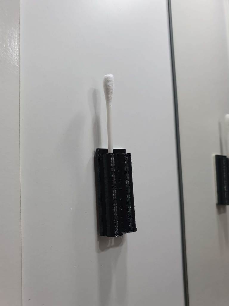 Koupelnový držák na vatové tyčinky pro montáž