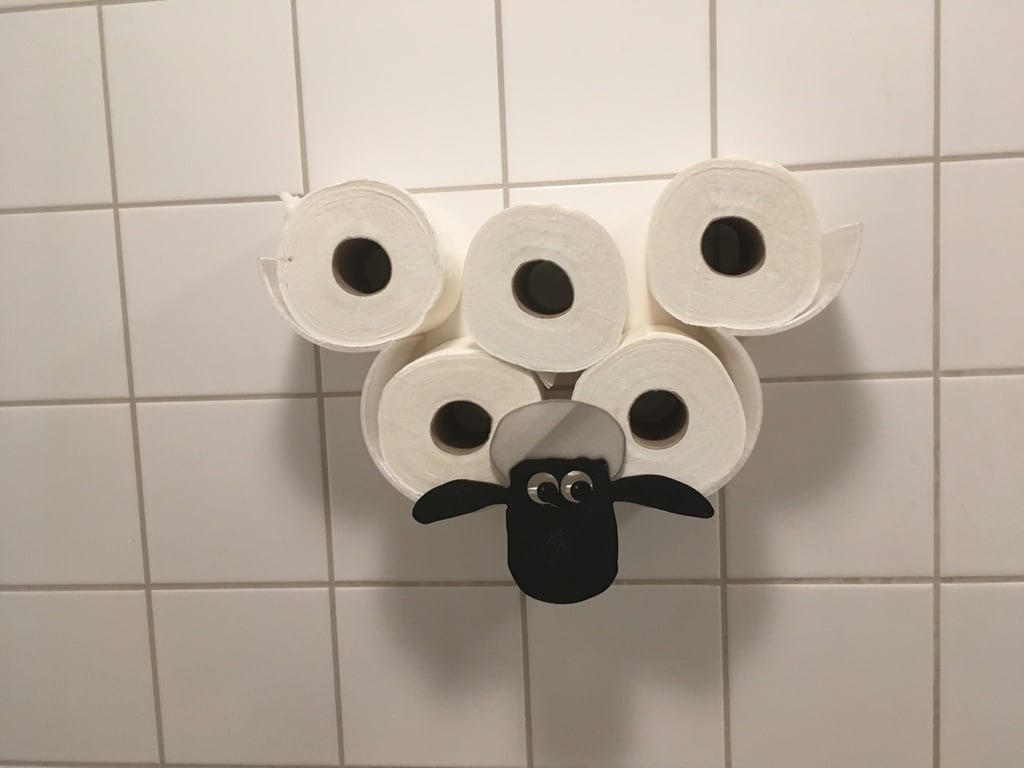 Držák na toaletní papír s ovečkami (Shaun)
