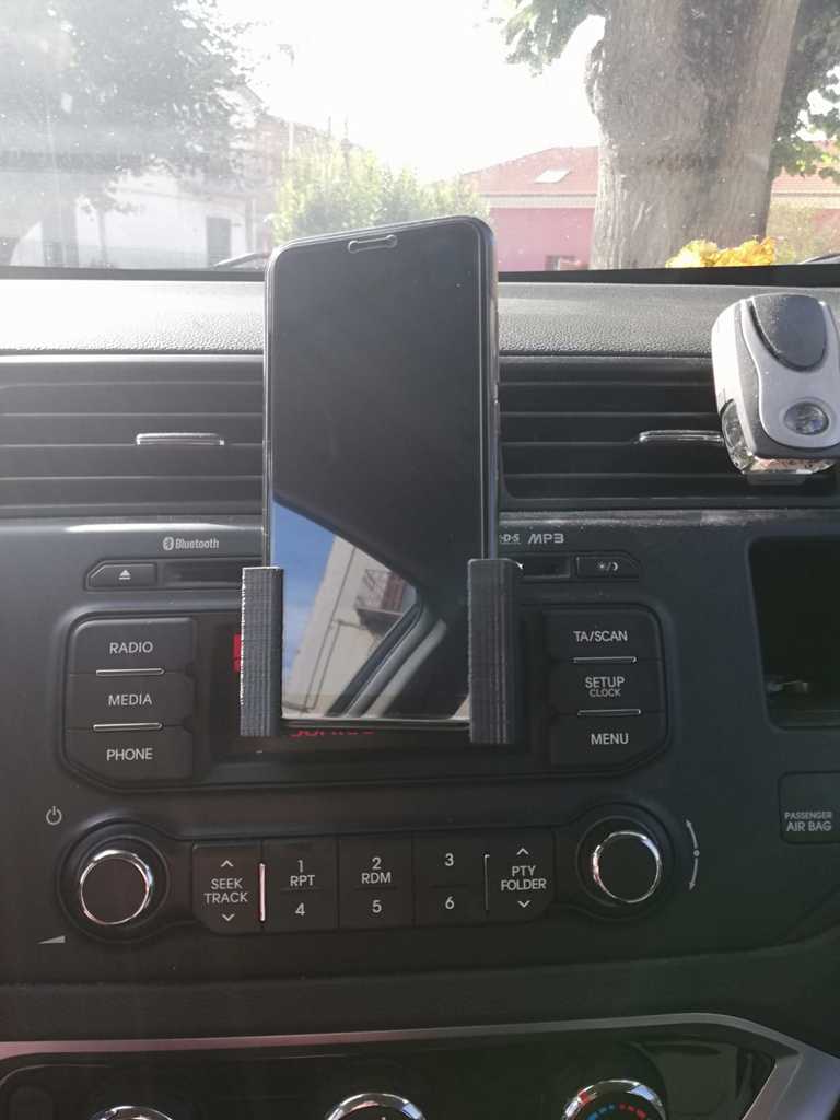 Držák na telefon do auta pro přihrádku na CD (kompatibilní s Xiaomi mi A2 Lite a Huawei P20)