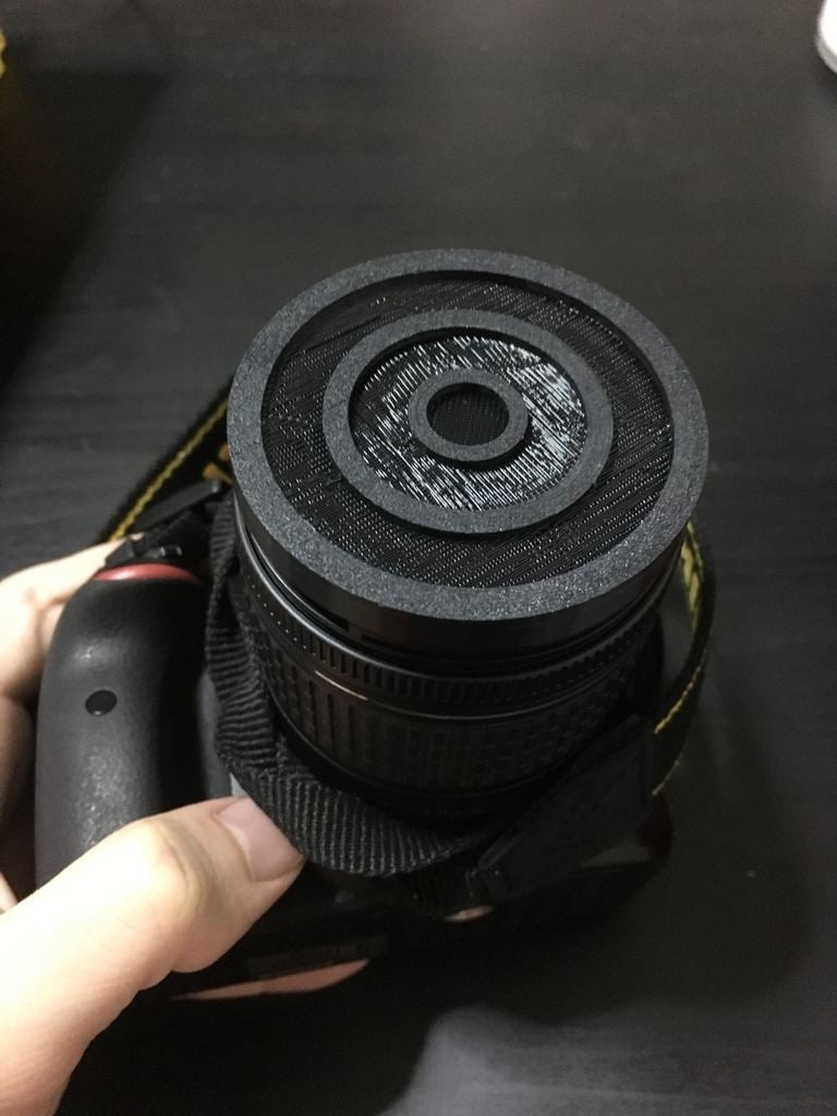 Krytka objektivu fotoaparátu pro 55mm objektiv