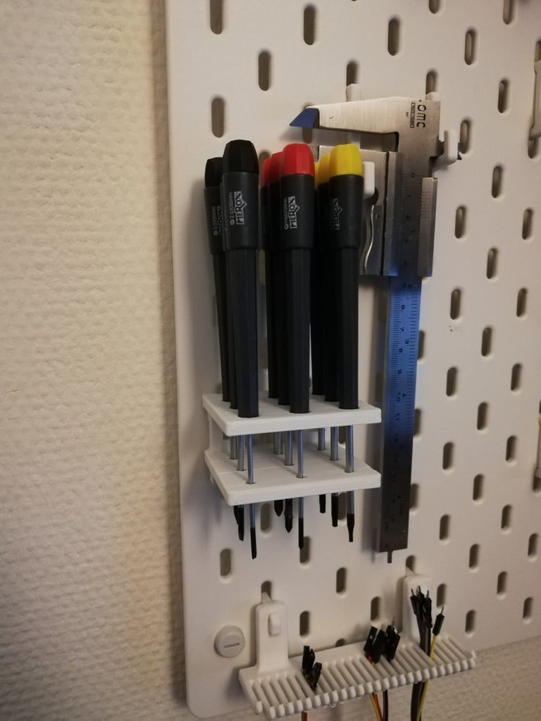 IKEA SKADIS Mini držák šroubováků pro 9 sad