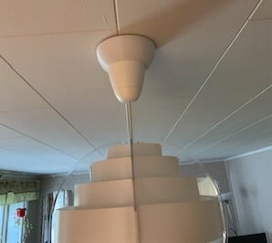 Stropní nástavec lopatky pro stropní svítidla