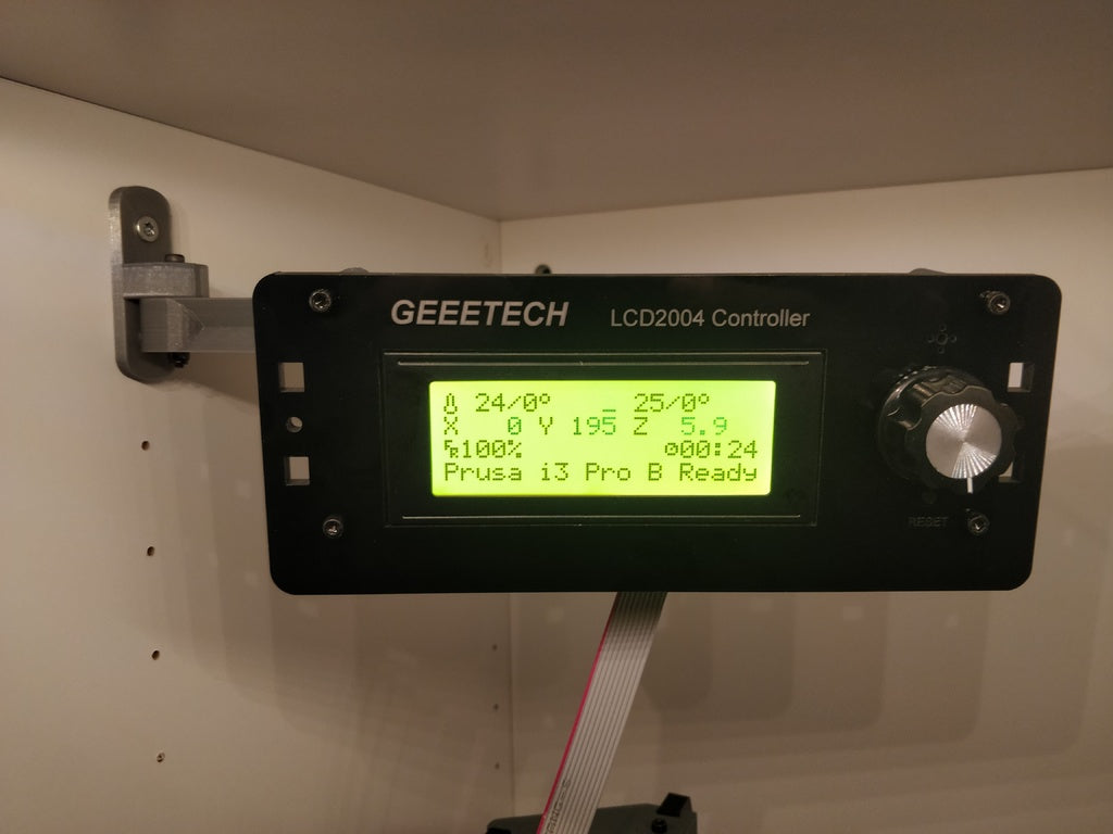 Odnímatelný držák LCD Geeetech i3 B/C pro IKEA Stuva