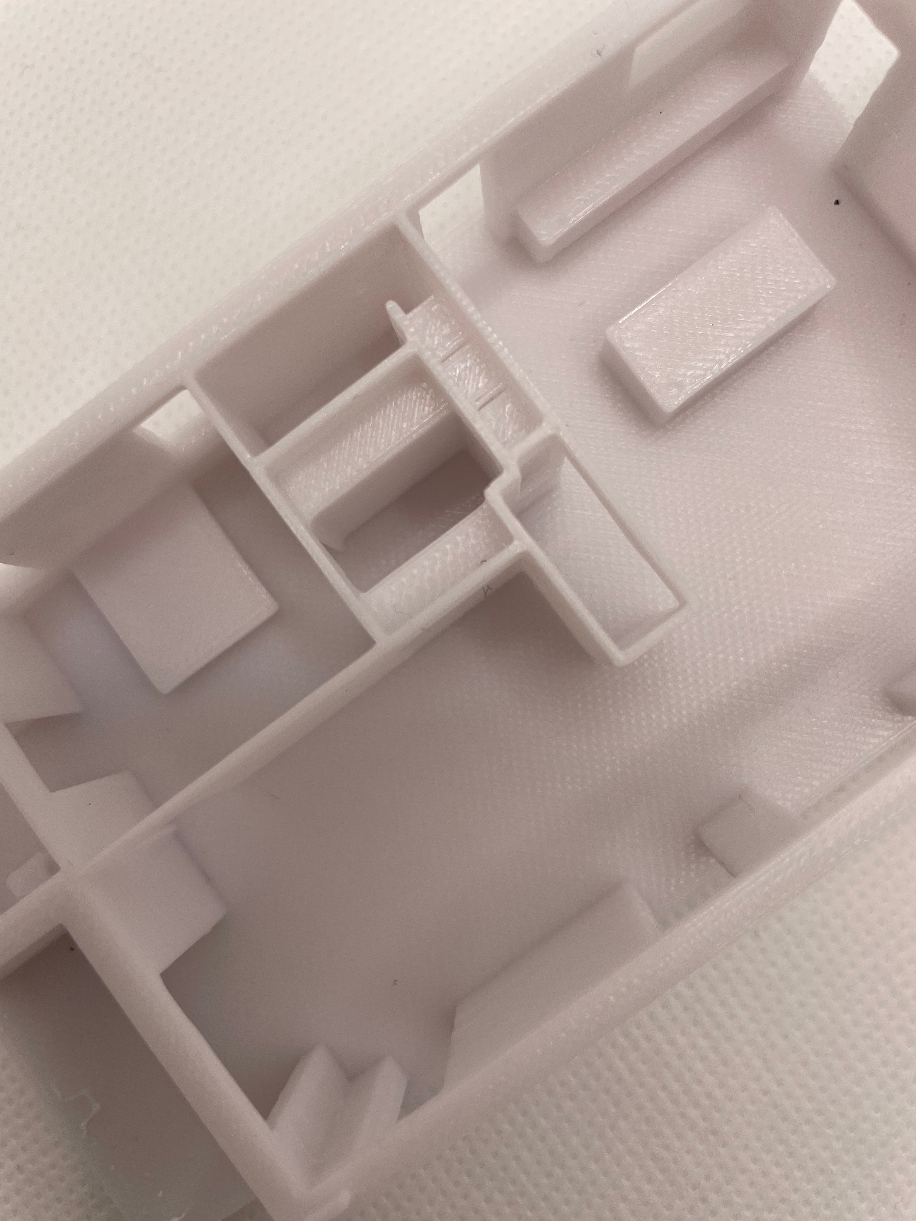 3D tištěný dům z půdorysu