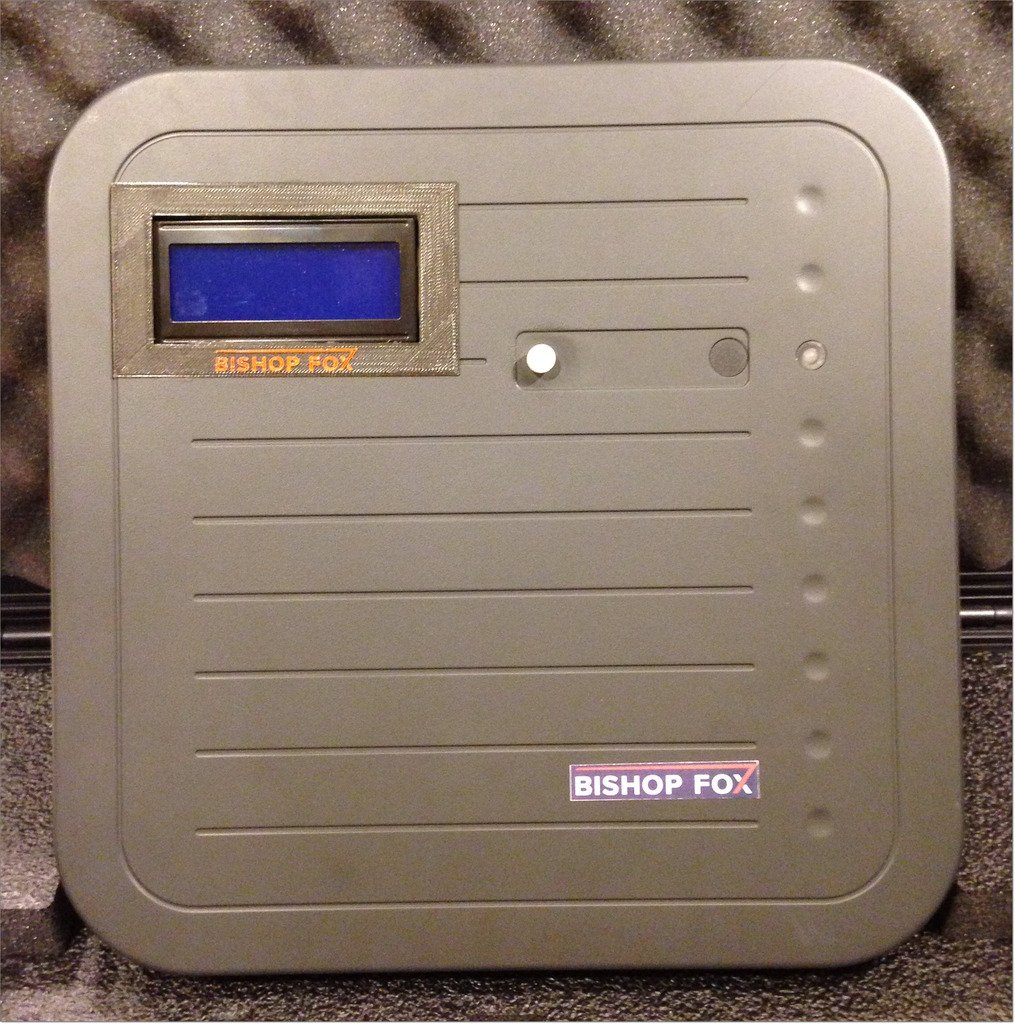 LCD čelní panel 20x4 pro Tastic RFID Thief od Bishop Fox