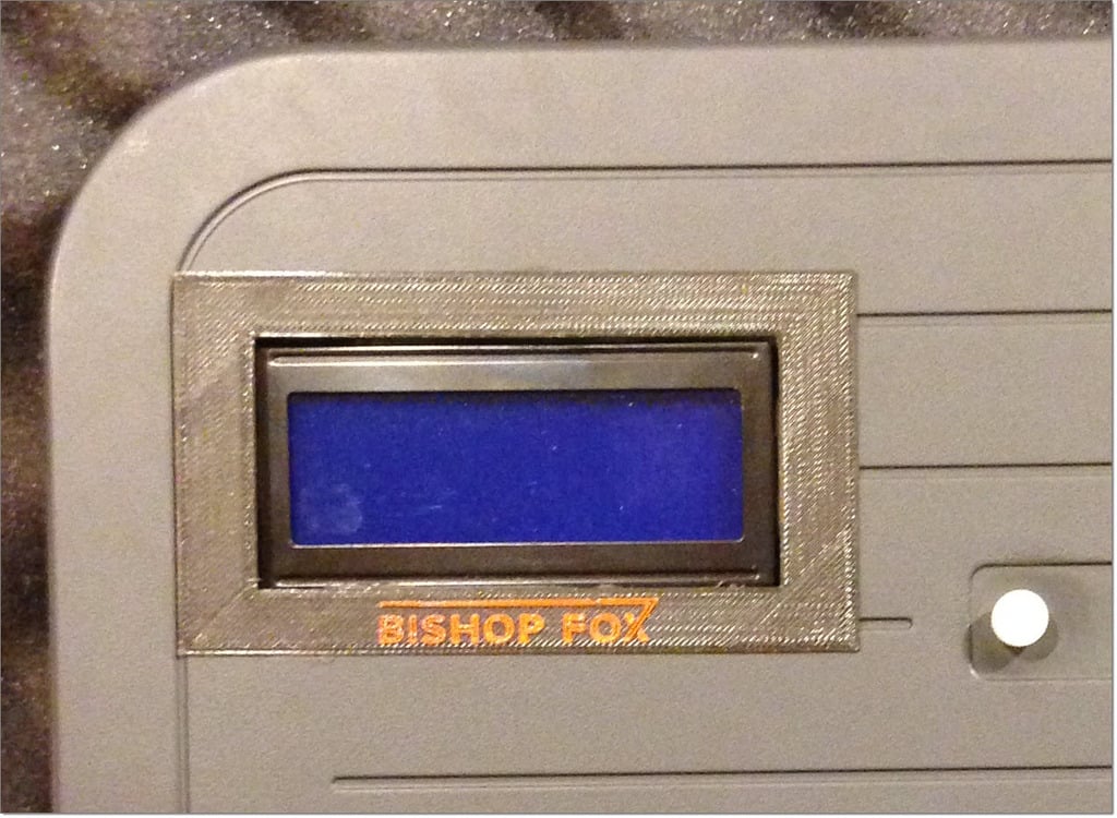LCD čelní panel 20x4 pro Tastic RFID Thief od Bishop Fox