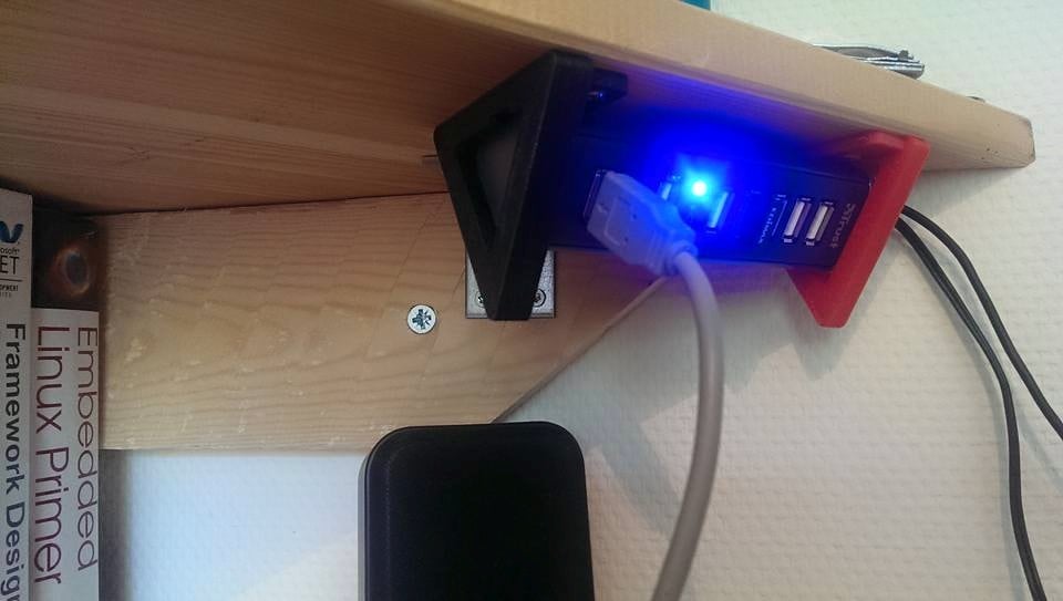 Držák pro 7portový USB hub Trust