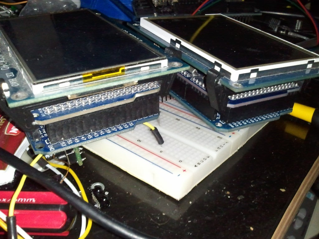 Držák LCD obrazovky pro Arduino Mega Iteadstudio