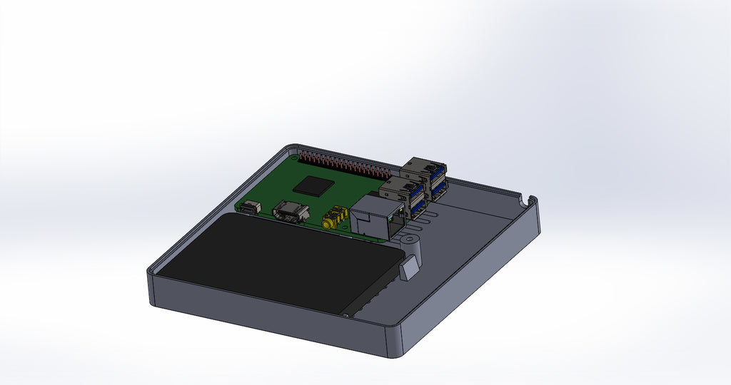 Personalizovaný box Domoticz s Raspberry Pi, Pi Drive a RFX.com