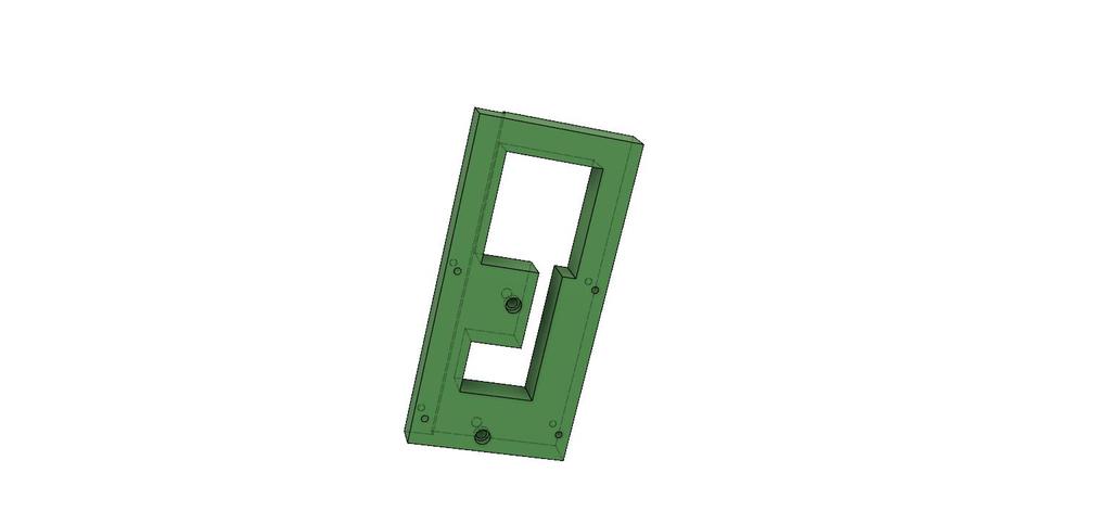 Ring 2 Doorbell přizpůsobená montážní deska