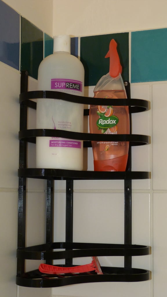 Sprchový nosič pro mýdlo a šampon