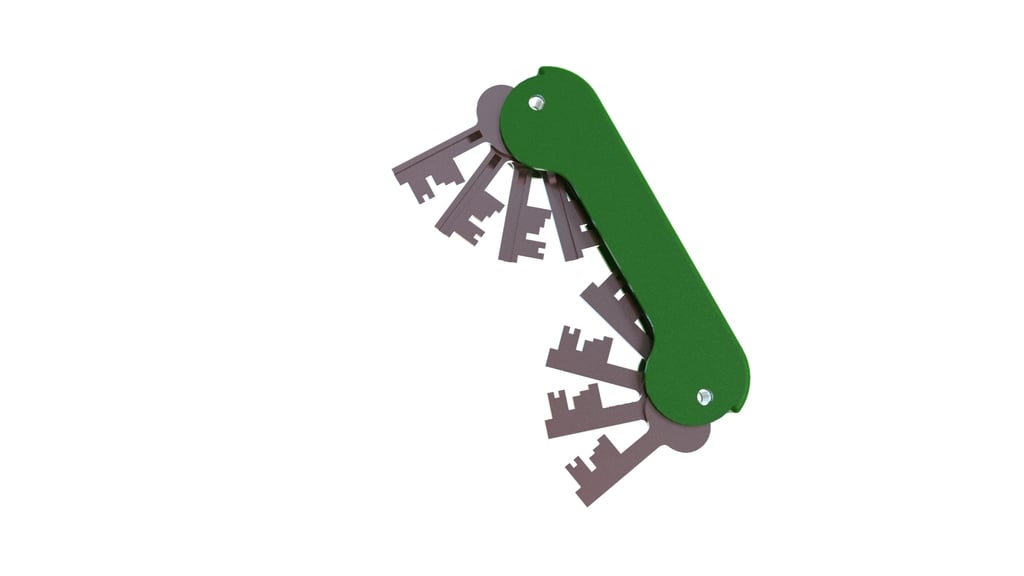 Chytrý držák na klíče – organizér klíčů