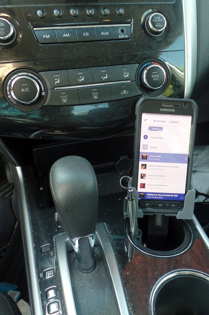 Držák do auta pro Galaxy S6 Active pro držák pohárů