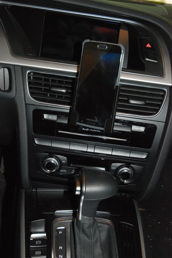 Držák na mobil do auta, používá CD slot, kompatibilní s Samsung Galaxy S6 a Audi A4