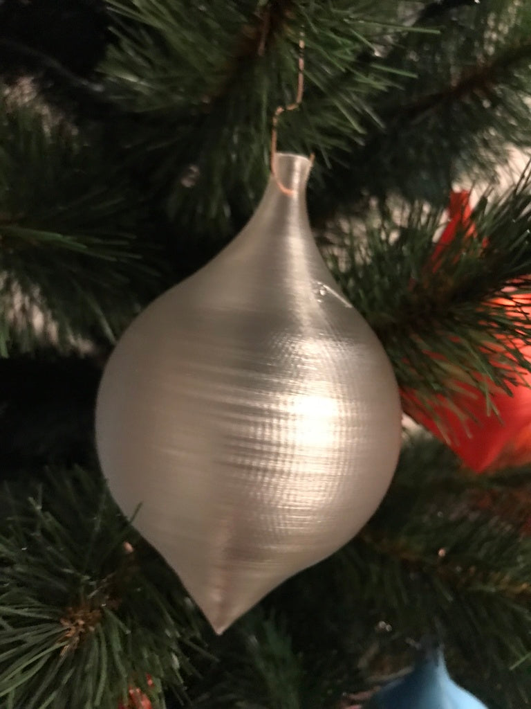 Vánoční dekorace cetka váza k zavěšení na stromeček