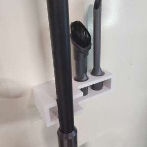 Nástěnný držák pro vysavač Dyson v7 s úložným prostorem pro 2 příslušenství