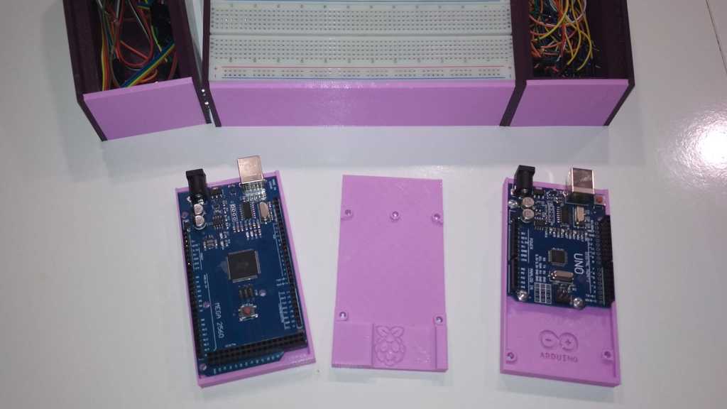 Modulární stojan Arduboard / Breadboard pro Arduino a Raspberry