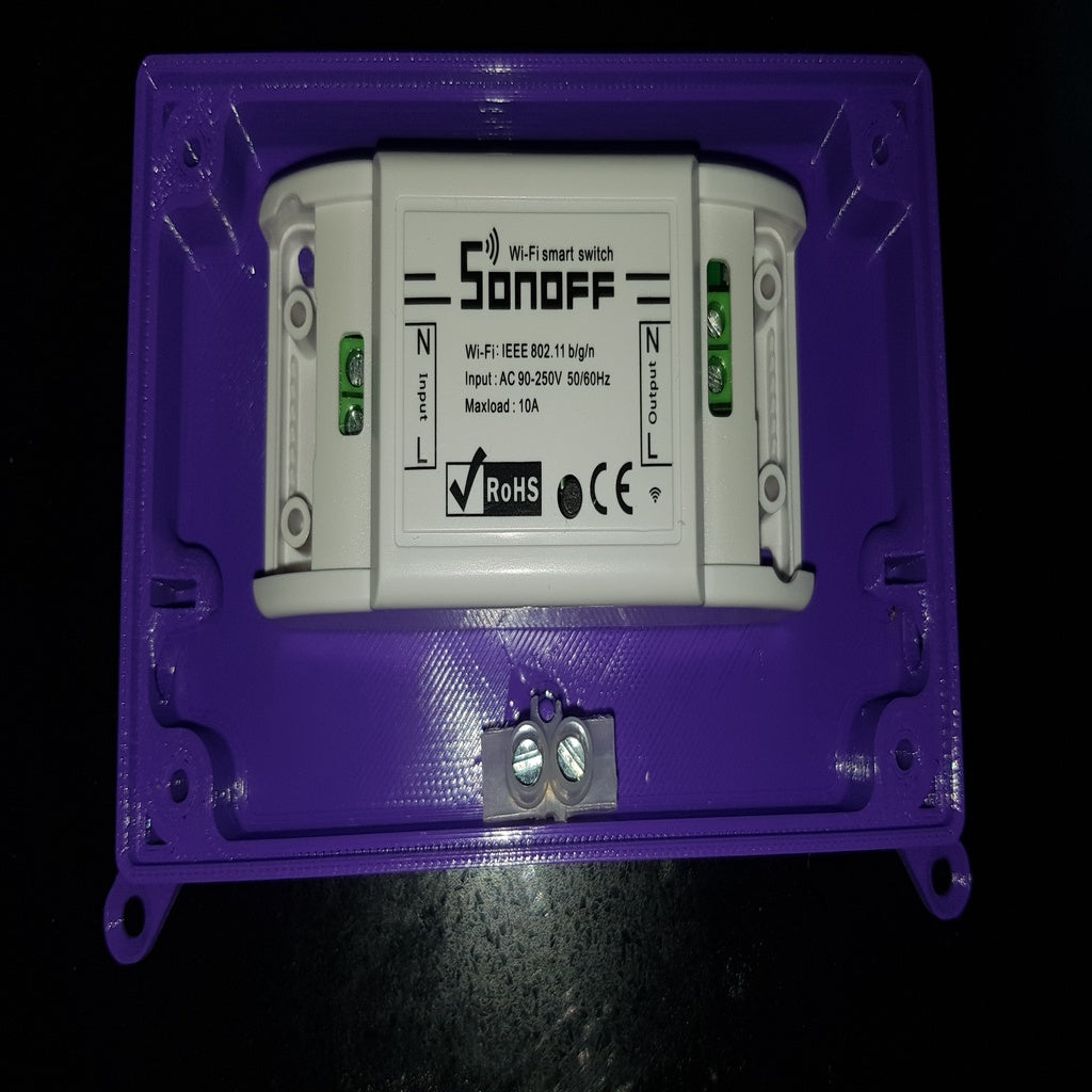 Nástěnná krabice pro Sonoff Basic