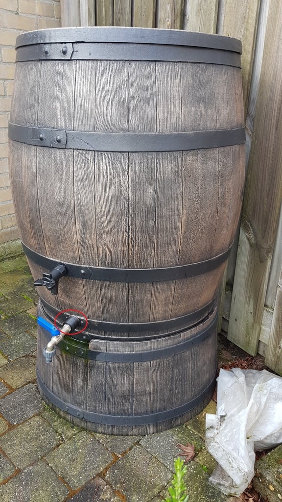 Adaptér Roto Water Barrel pro standardní faucet a Gardena