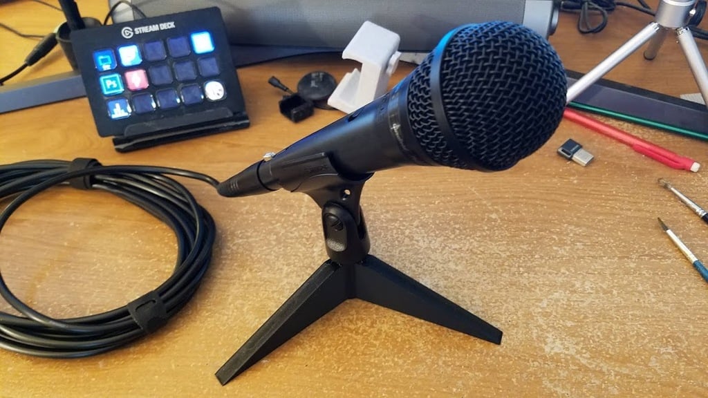 Stolní držák mikrofonu pro mikrofony Shure