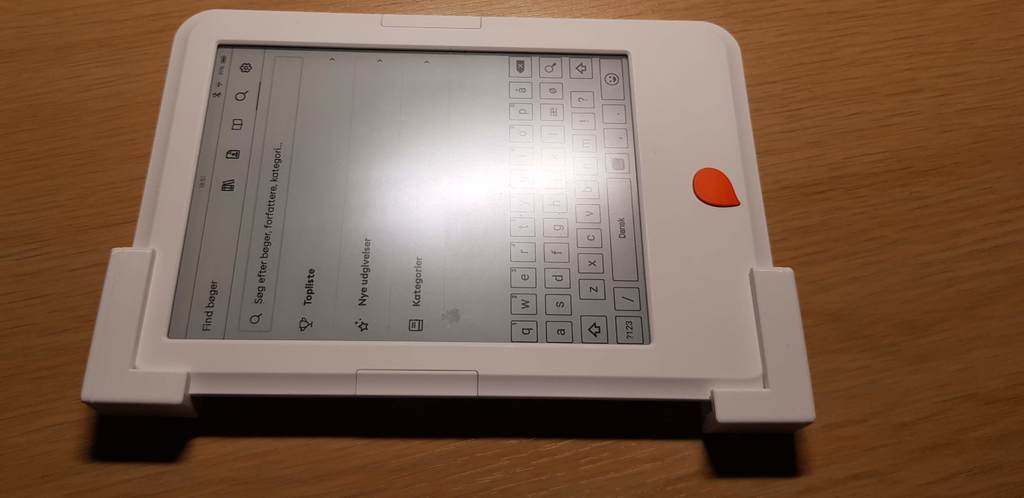 Univerzální nástěnný držák na tablet pro elektronickou čtečku Mofibo Storytel