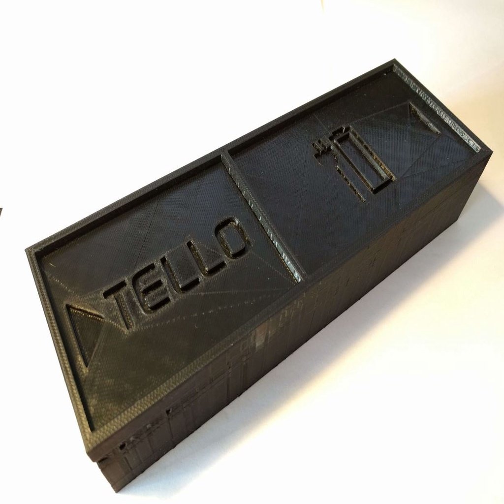 TELLO BOX pro uložení baterií, nabíjecího hubu a dílů dronu