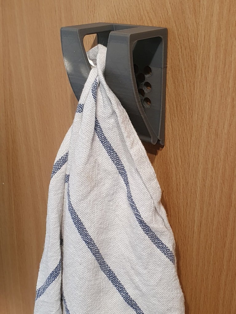 Klipový háček na hadřík nebo ručník