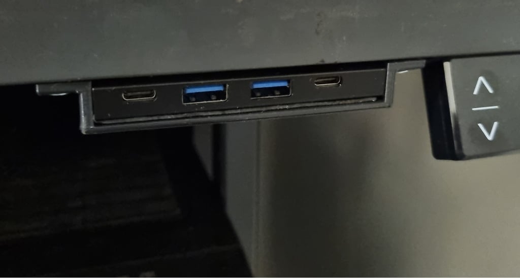 Pod stůl Simplecom USB Hub