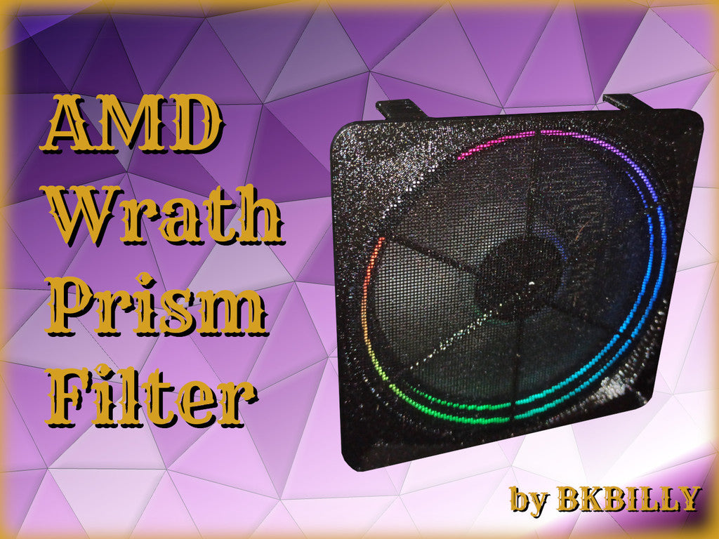 Prachový filtr chladiče procesoru AMD Wraith Prism