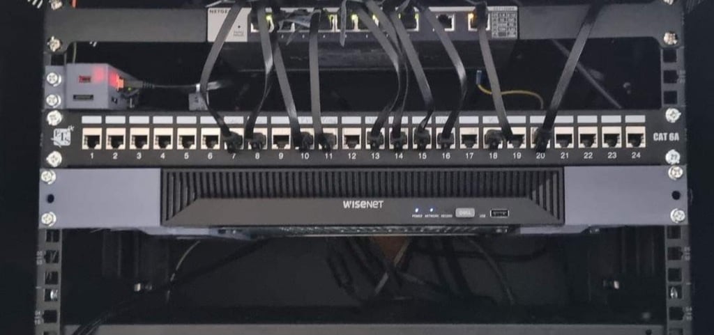1RU Server Rack Mounting Bracket pro NVR