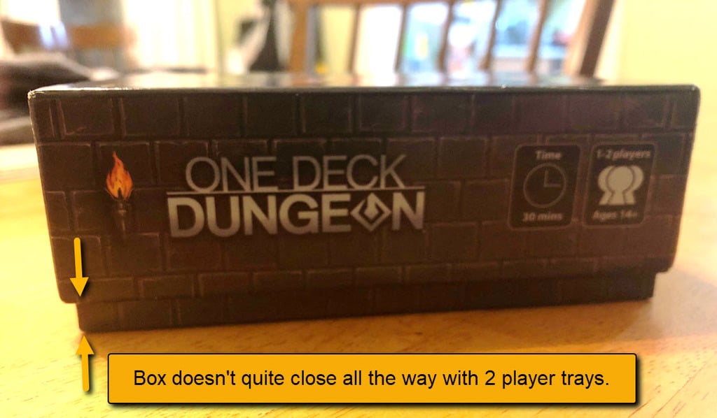 Příslušenství pro hru One Deck Dungeon