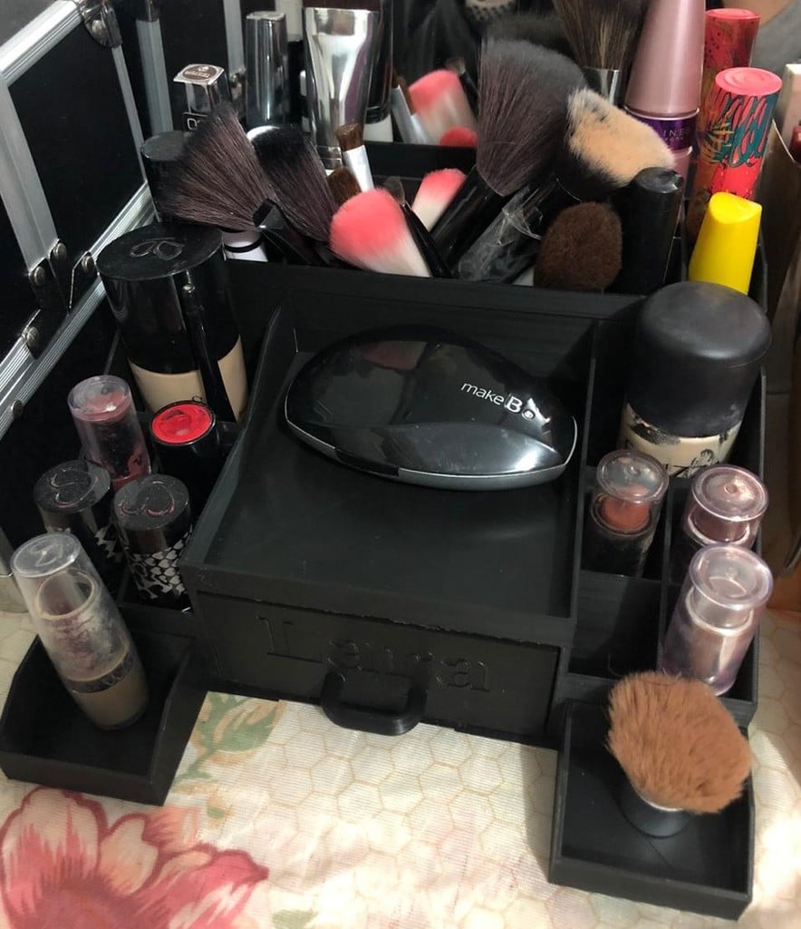 Organizér na make-up se zásuvkou - Kosmetický kufřík