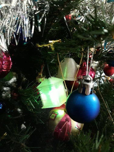 Sada vánočních krytů na LED světelné řetězy